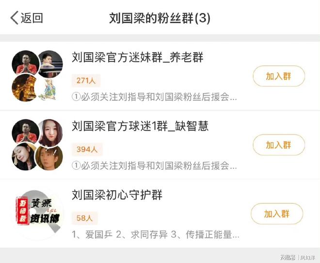 才是国乒最大饭圈三人粉丝群将近10个！B—sports必一刘国梁、王皓、马琳